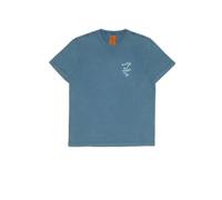 T-shirt Nudie Jeans Roy OG Line-Up Bleu S