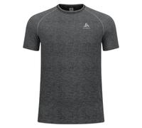 Odlo Crew Neck Essential Seamless Running Shirt Men - Grey, Size XL