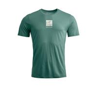 T-shirt Ortovox 120 COOL TEC ABSTRACT TS M (arctic grey) Men
