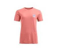 Ortovox 140 Cool MTN Gradient Short Sleeve T-Shirt Pink Women - L