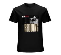 T-Shirt Otis Sleeve Friend Redding Short Shirts Event Big Shirt Boy Unisex Gift for Men Tee Girl Men Novelty Family Black XL