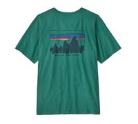 Patagonia 73 Skyline Short Sleeve T-Shirt Green - L