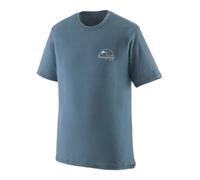 T-shirt Patagonia Cap Cool Merino Blend Graphic Blanc S