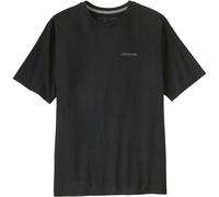 Patagonia - Men's recycled cotton T-shirt - M's Flying Fish Responsibili-Tee Ink Black for Men - Size S Black S