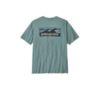 T-shirt Patagonia M's Boardshort Logo Pocket Responsibili-Tee (Blue Sage) Men