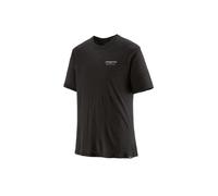T-shirt Patagonia M's Cap Cool Merino Blend Graphic Shirt (Heritage Header: Black) Man