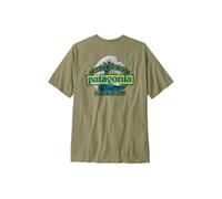 Patagonia T-shirt Great Waves Responsibili-Tee Olive Size S
