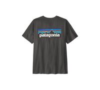 T-Shirt Patagonia M's P-6 Logo T-Shirt (Ink Black) Men