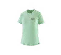 T-shirt Patagonia Women's Cap Cool Merino Graphic (Fitz Roy Strata: Rinsed Green)