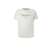 Pepe Jeans Men's Eggo N T-Shirt, White (Off White), XXL