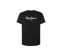 Pepe Jeans Eggo Men's T-Shirt Regular Fit Short Sleeve Black (Black), S