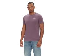 Pepe Jeans Men's Original Basic 3N T-Shirt, Purple(Aubergine Purple), XL