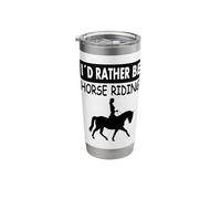T-Shirt Pferd reiten Reiter Reitsport Reiterin Geschenkidee Stainless Steel Insulated Tumbler