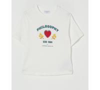 T-Shirt PHILOSOPHY DI LORENZO SERAFINI Kids color Yellow Cream - Size: 10 - female