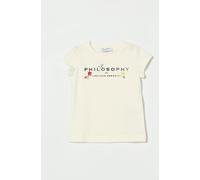 T-Shirt PHILOSOPHY DI LORENZO SERAFINI Kids color Yellow Cream - Size: 12 - female