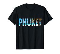 T-Shirt Phuket Temple of dawn green curry ko phi phi patong T-Shirt