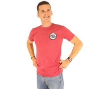 T-shirt Pride Racing Patch V2 Vintage Heather Rouge L