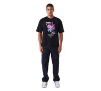 T-shirt Project X Paris Flower Power Noir L