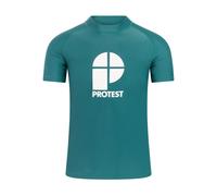 Protest Cater Short Sleeve Rash Guard Blue M Men