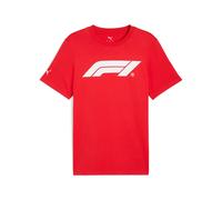 PUMA Men's F1 ESS Logo Tee 180g, Pop Red, XL