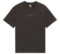 Quiksilver Fractured Wave Short Sleeve T-Shirt Navy Blue - XL