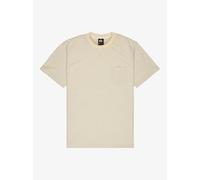 T-shirt Quiksilver Lopaz Striped Pocket Blanc XS