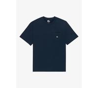 Quiksilver Short Sleeve T-Shirt Salt Water Pocket SS TEE Mens Black