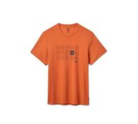 Rab - Crimp Repeat Tee - Sport shirt size M, orange