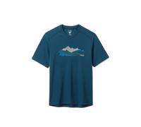 T-shirt Rab Force Aspect Bleu M