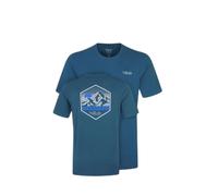 Rab Stance Mountain Peak - T-shirt - Men's Tempest Blue XL