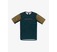 T-shirt Race Face Indy short sleeve green brown - M