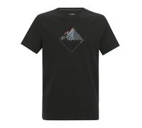Regatta Men's Breezed Short Sleeved Graphic T-Shirt in True Black | Size: 2XL Regatta True Black 2XL