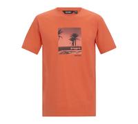 Regatta Men's Cline IX Short Sleeved Graphic T-Shirt in Orange | Size: Medium Regatta Orange M