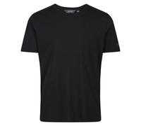 Regatta Men's Tait Short Sleeved Lightweight Active T-Shirt in Jet Black | Size: Large Regatta Jet Black L