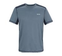 Regatta Men's Virda Short Sleeved Active Mesh T-Shirt in Mid Blue | Size: Small Regatta Mid Blue S