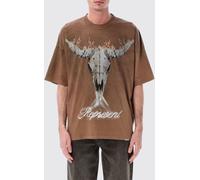 T-Shirt REPRESENT Men color Brown - Size: S - male