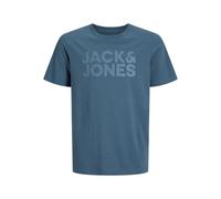 T-shirt round neck child Jack & Jones Corp Logo Bleu 8 ans