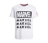 T-shirt round neck child Jack & Jones Jcomarvel Blanc 14 ans