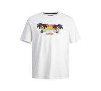T-shirt round neck child Jack & Jones Summer SMU Vibe Blanc 10 ans