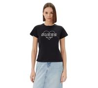 T-shirt round neck woman Guess Narciso Noir S