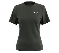 T-shirt round neck woman Salewa Puez Dry'Ton Vert XS