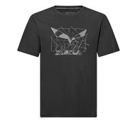 Salewa Eagle Geometric Short Sleeve T-shirt black - XXL