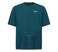 Salewa Pedroc Dry Hybrid Short Sleeve T-Shirt Deep Blue - S