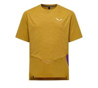 Salewa - Pedroc Tech Dry T-Shirt - Sport shirt size 44, yellow