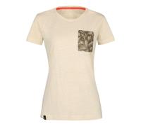 T-shirt Salewa Puez Hemp Pocket (oatmeal) woman