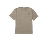 T-shirt Salty Crew Mahi Surface Marron S