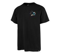 T-shirt San Jose Sharks 47Brand NHL Shark Backer Echo Black M