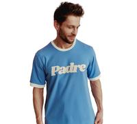 T-shirt She is Sunday Padre Bleu L