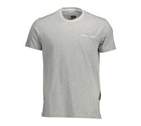 Short Sleeve Crew Neck TShirt with Pocket - male - Harmont & Blaine - T-Shirts - Gray - XL - Tops XL