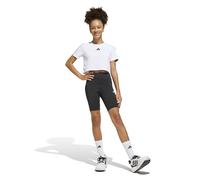 Adidas Train Essentials 3 Stripes Tee Tracksuit Black 14-15 Years Girls
